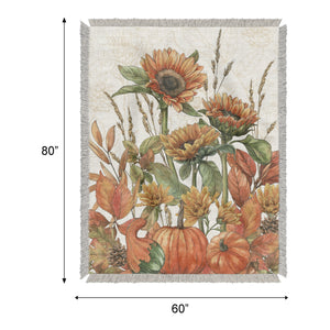 Harvest Home Woven Throw Blanket