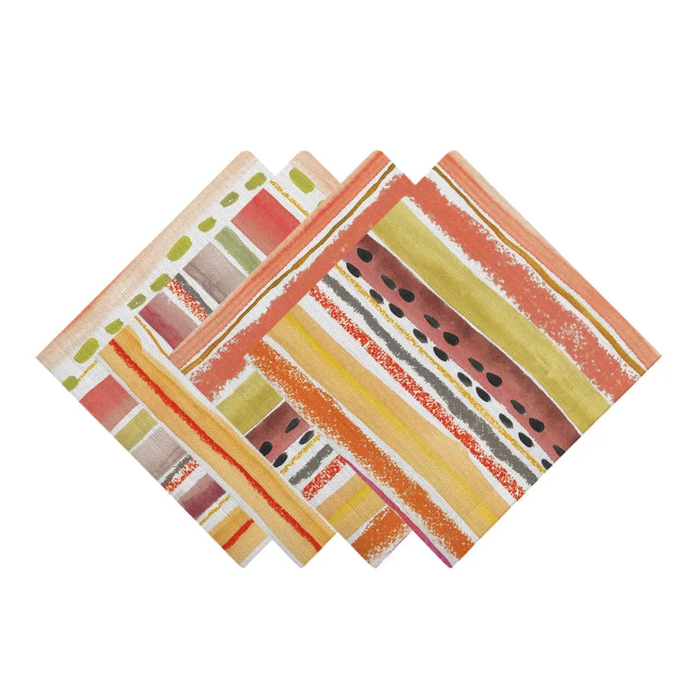 Harvest Snippets Napkin Set of 4