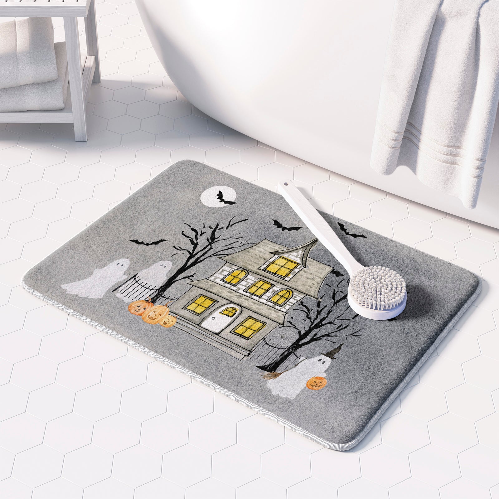 Midnight Mischief Memory Foam Rug