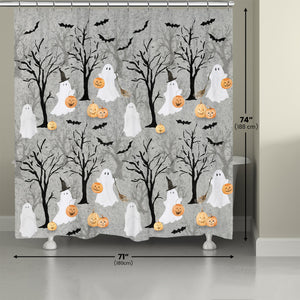 Midnight Mischief Shower Curtain