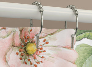 Soft Hydrangea Garden Shower Curtain