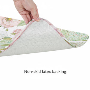 Soft Hydrangea Garden Memory Foam Rug