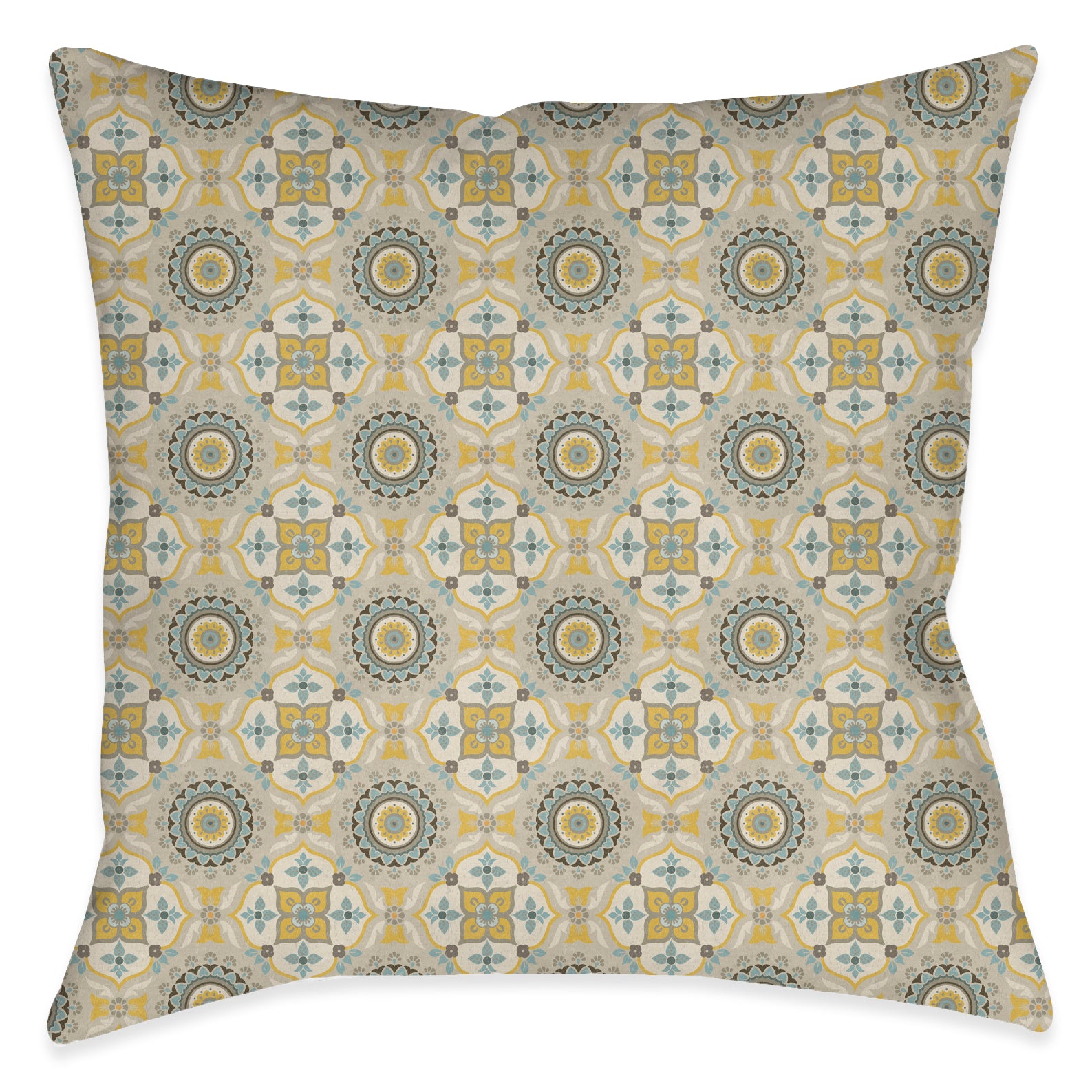 Indochine Mosaic Indoor Decorative Pillow