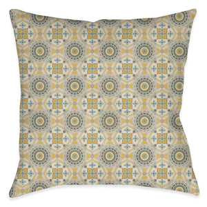 kathy ireland® HOME Indochine Mosaic Outdoor Decorative Pillow