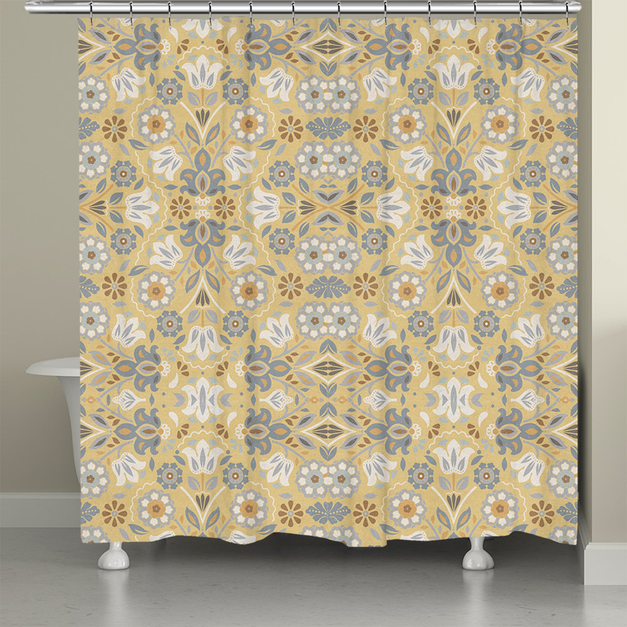 kathy ireland® HOME Indochine Shower Curtain