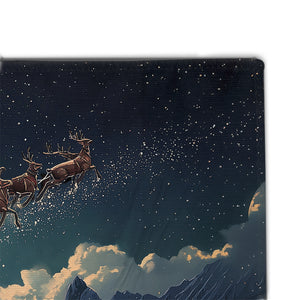 Santa's Sleigh Ride Outdoor Doormat