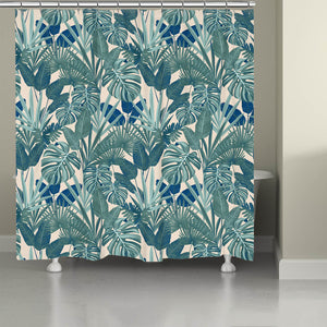 kathy ireland® HOME Palm Court Royal Shower Curtain