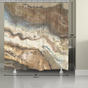 Lava Flow Shower Curtain