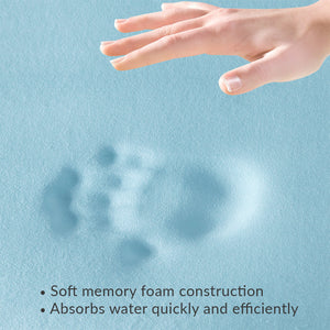 Transparent Garden Memory Foam Rug