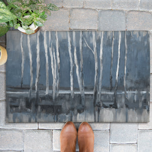 Winter Woods Outdoor Doormat