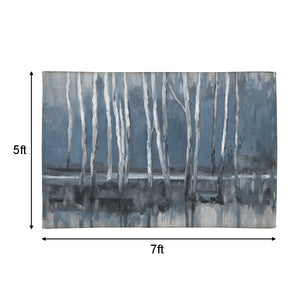 Winter Woods Chenille Accent Rug