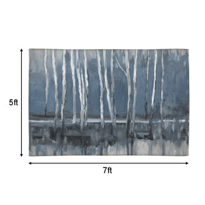 Winter Woods Outdoor Area Rug