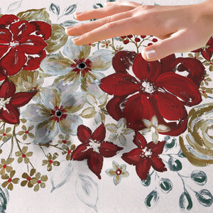 Midwinter Florals Memory Foam Rug