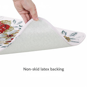 Midwinter Florals Memory Foam Rug