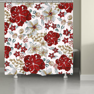 Midwinter Florals Shower Curtain