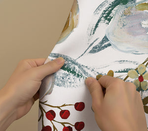 Midwinter Florals Shower Curtain