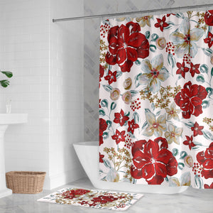 Midwinter Florals Shower Curtain