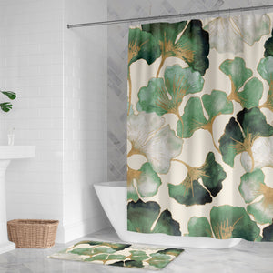 Natural Ginkgo Harmony Memory Foam Rug