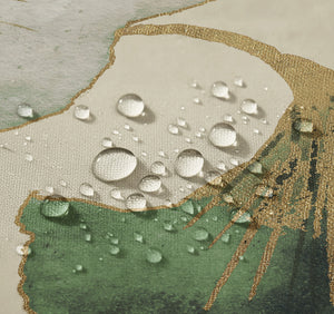 Natural Ginkgo Harmony Shower Curtain