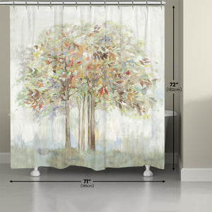 Nature's Melody Shower Curtain