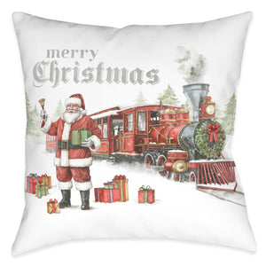 North Pole Express Indoor Decorative Pillow
