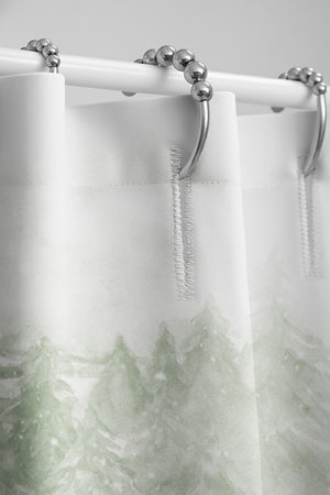 North Pole Express Shower Curtain