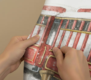 North Pole Express Shower Curtain