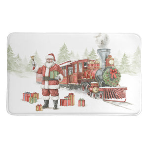 North Pole Express Memory Foam Rug