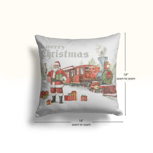 North Pole Express Indoor Decorative Pillow