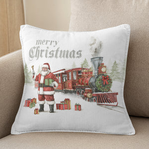 North Pole Express Indoor Decorative Pillow