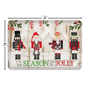 Nutcracker Christmas Anti-Fatigue Kitchen Mat