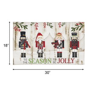 Nutcracker Christmas Outdoor Doormat