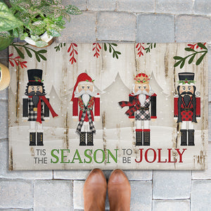 Nutcracker Christmas Outdoor Doormat