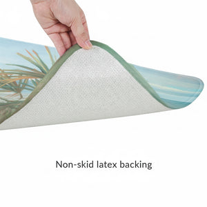 Palmetto Path Memory Foam Rug