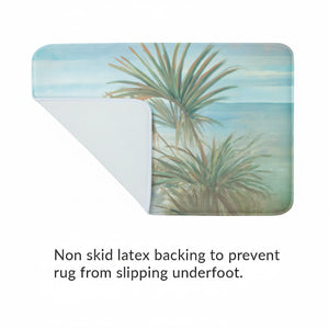 Palmetto Path Memory Foam Rug