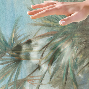 Palmetto Path Memory Foam Rug