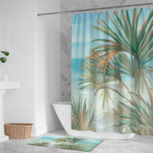 Palmetto Path Shower Curtain