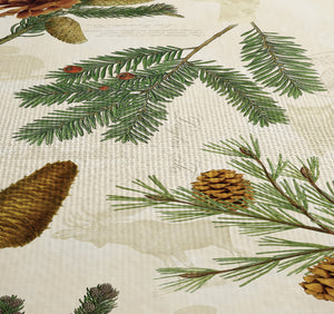 Pinecone Shower Curtain