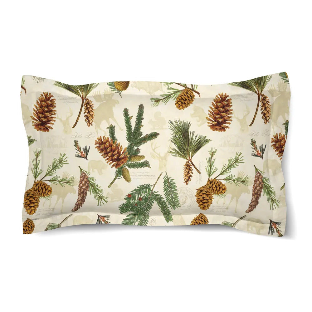 Pinecone Duvet Sham