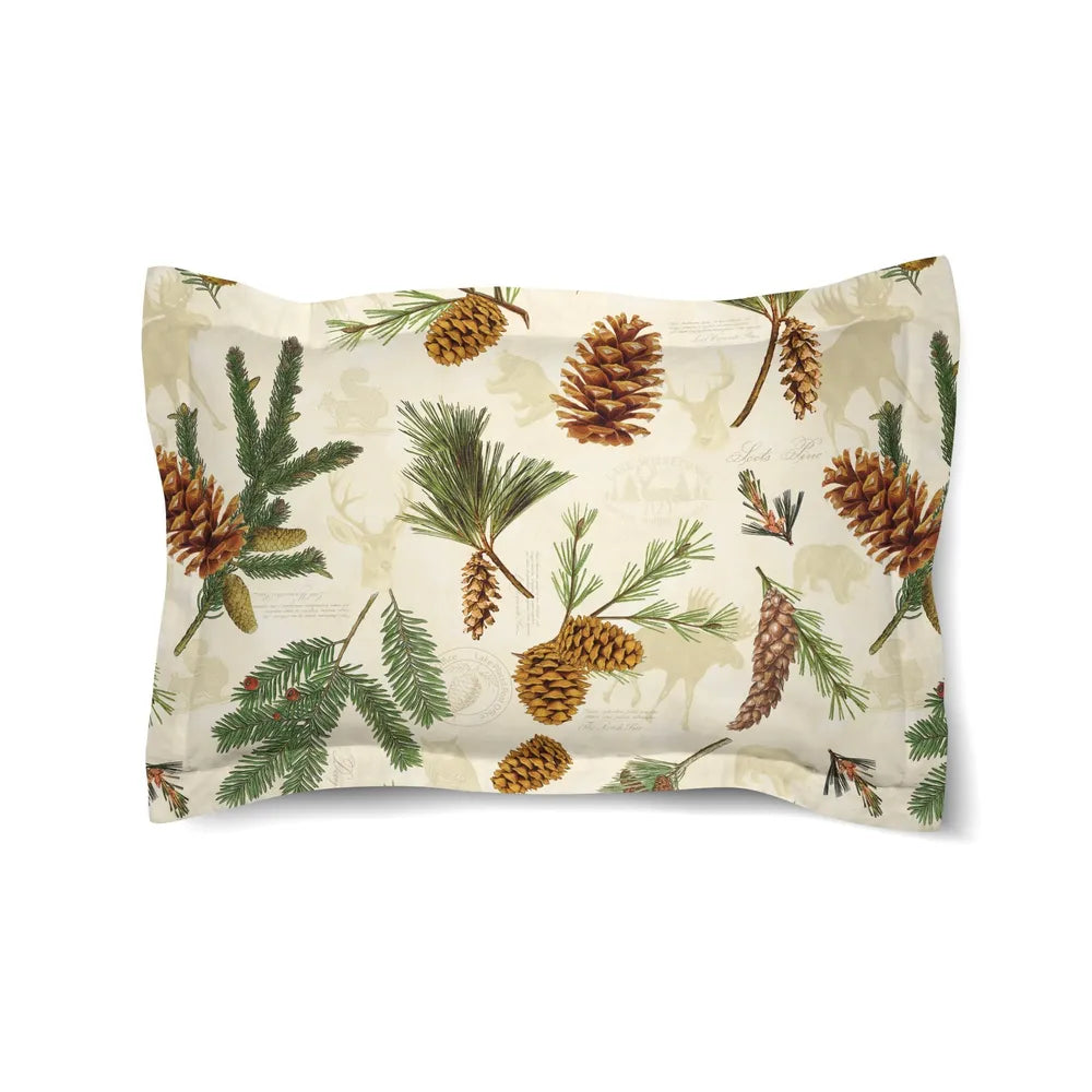 Pinecone Duvet Sham