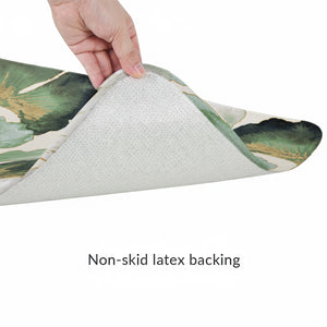 Natural Ginkgo Harmony Memory Foam Rug