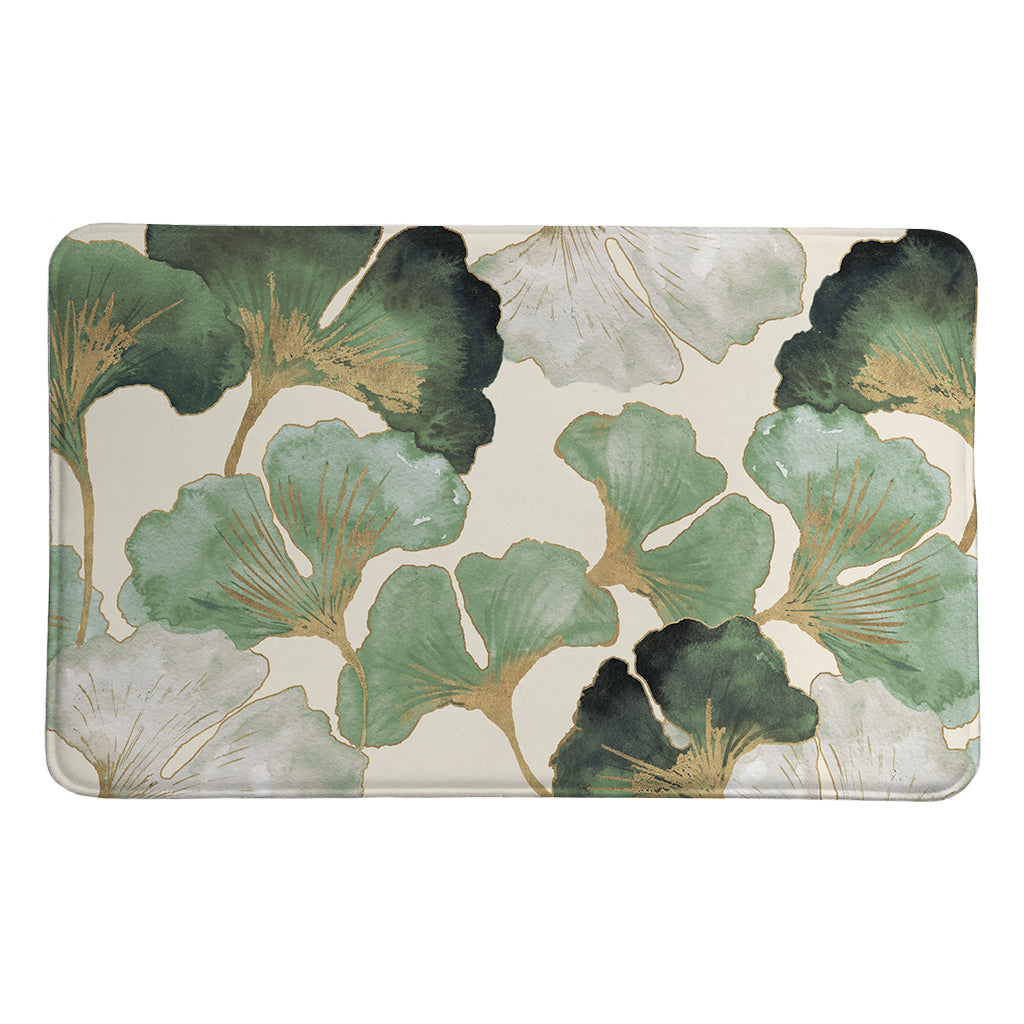 Natural Ginkgo Harmony Memory Foam Rug