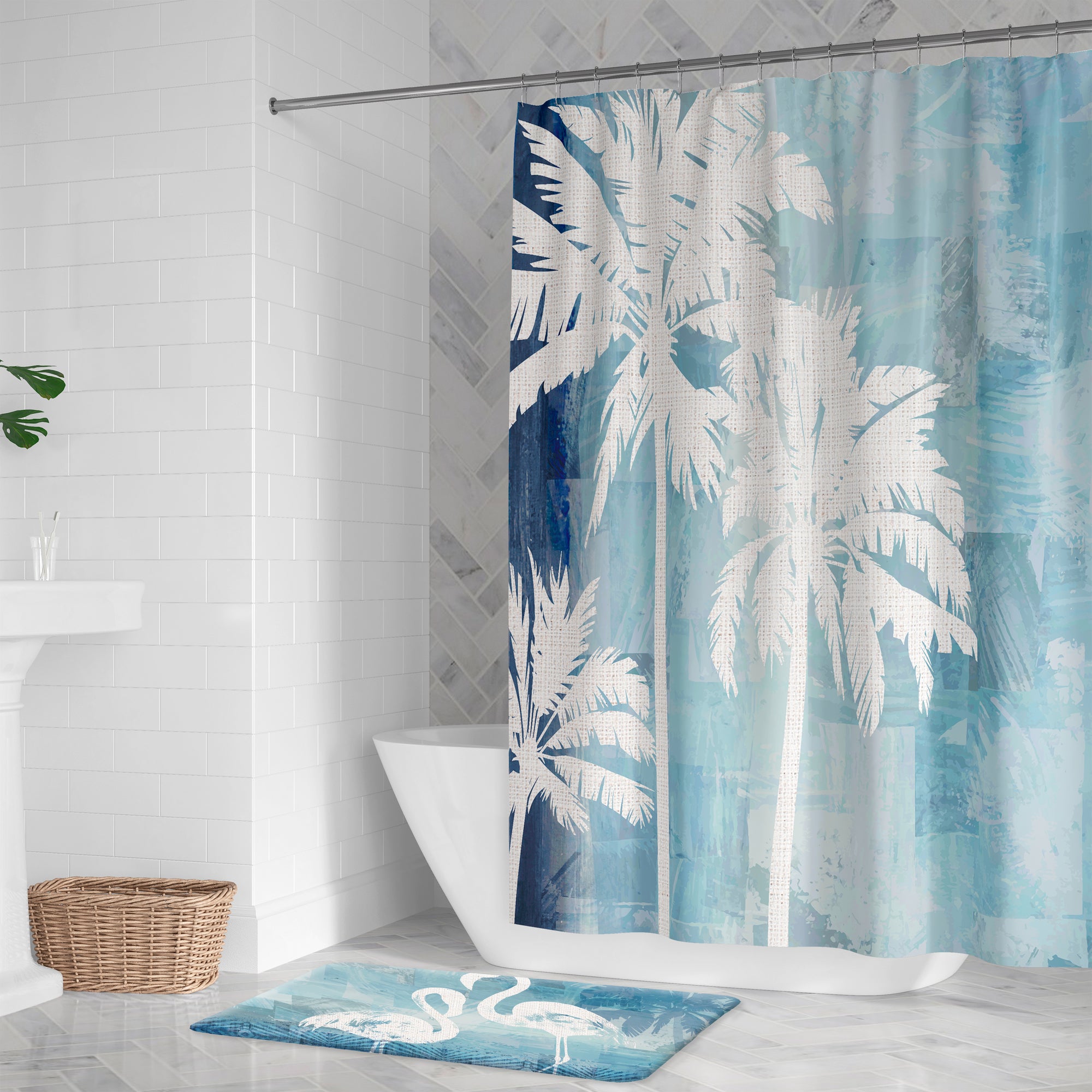 Sand and Sea Shower Curtain