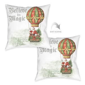 Santa's Ride Indoor Decorative PIllow