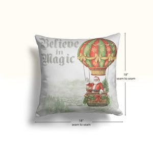 Santa's Ride Indoor Decorative PIllow