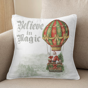 Santa's Ride Indoor Decorative PIllow