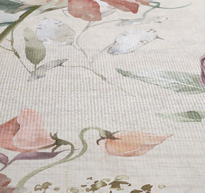 Scattered Wildflowers Shower Curtain
