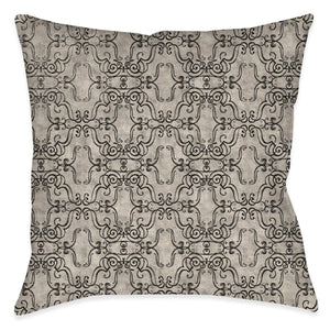 kathy ireland® HOME Scrollwork I Outdoor Decorative Pillow