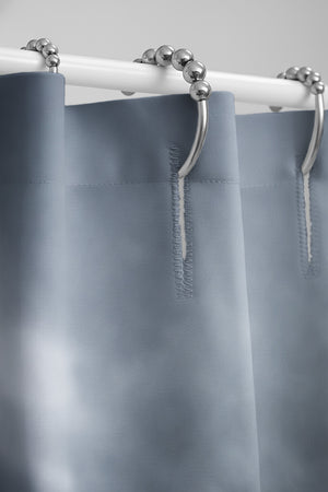 Translucent Flowers Shower Curtain