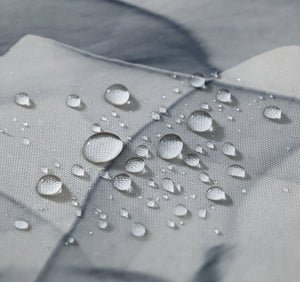 Translucent Flowers Shower Curtain
